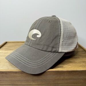 Costa Grey Mesh Baseball Cap